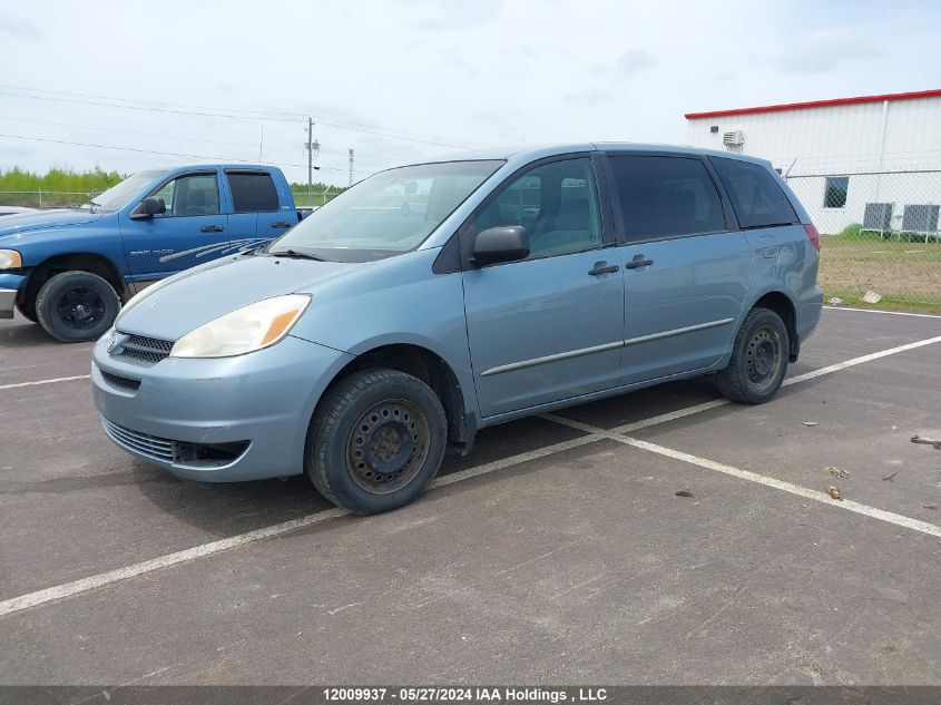 2005 Toyota Sienna VIN: 5TDZA29C85S237840 Lot: 12009937