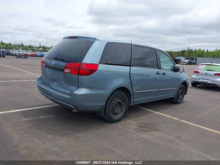 2005 Toyota Sienna VIN: 5TDZA29C85S237840 Lot: 12009937