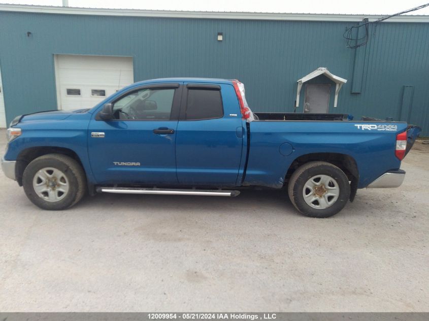 2018 Toyota Tundra Double Cab Sr/Sr5 VIN: 5TFUY5F14JX762909 Lot: 12009954