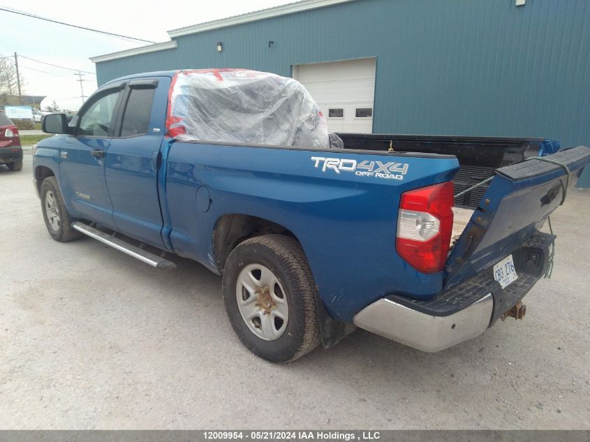 2018 Toyota Tundra Double Cab Sr/Sr5 VIN: 5TFUY5F14JX762909 Lot: 12009954