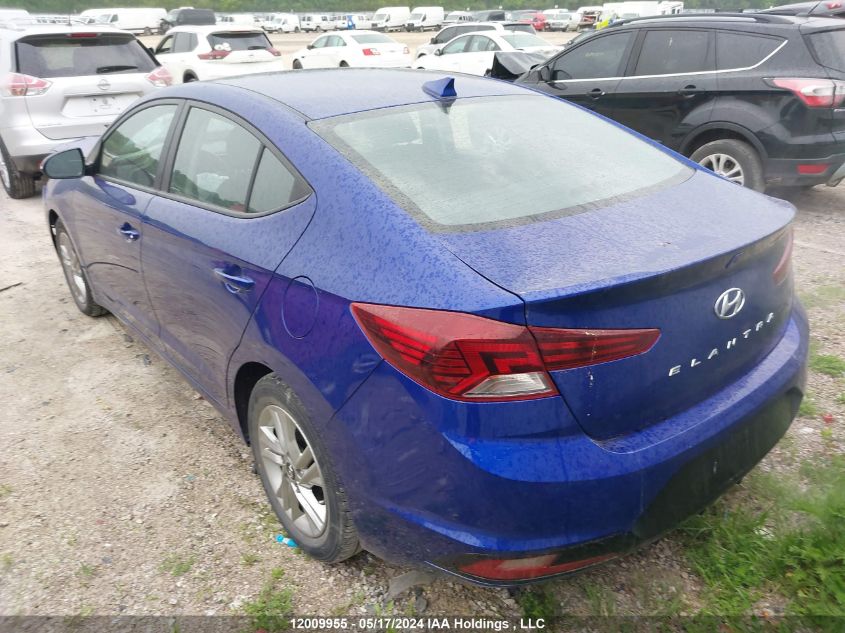 2020 Hyundai Elantra Sel/Value/Limited VIN: KMHD84LFXLU055372 Lot: 12009955