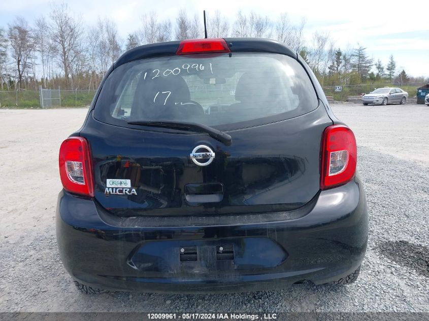 2017 Nissan Micra VIN: 3N1CK3CPXHL262787 Lot: 12009961