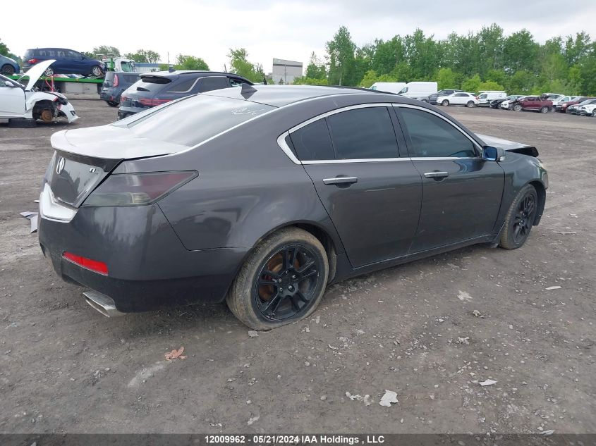 2010 Acura Tl VIN: 19UUA8F59AA801040 Lot: 12009962