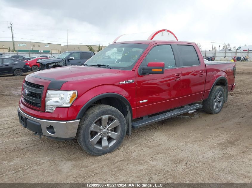 2014 Ford F150 Supercrew VIN: 1FTFW1ET7EKF83907 Lot: 12009966