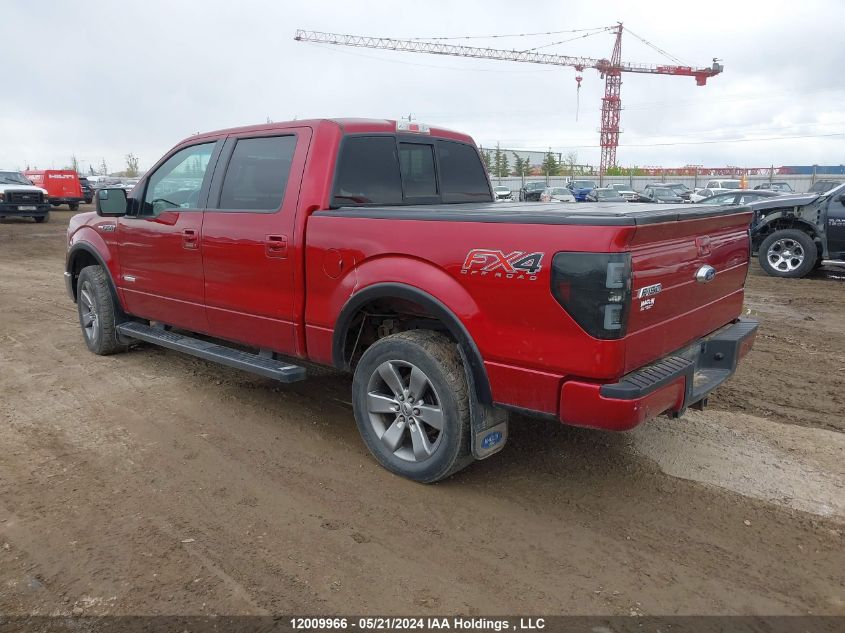 2014 Ford F150 Supercrew VIN: 1FTFW1ET7EKF83907 Lot: 12009966