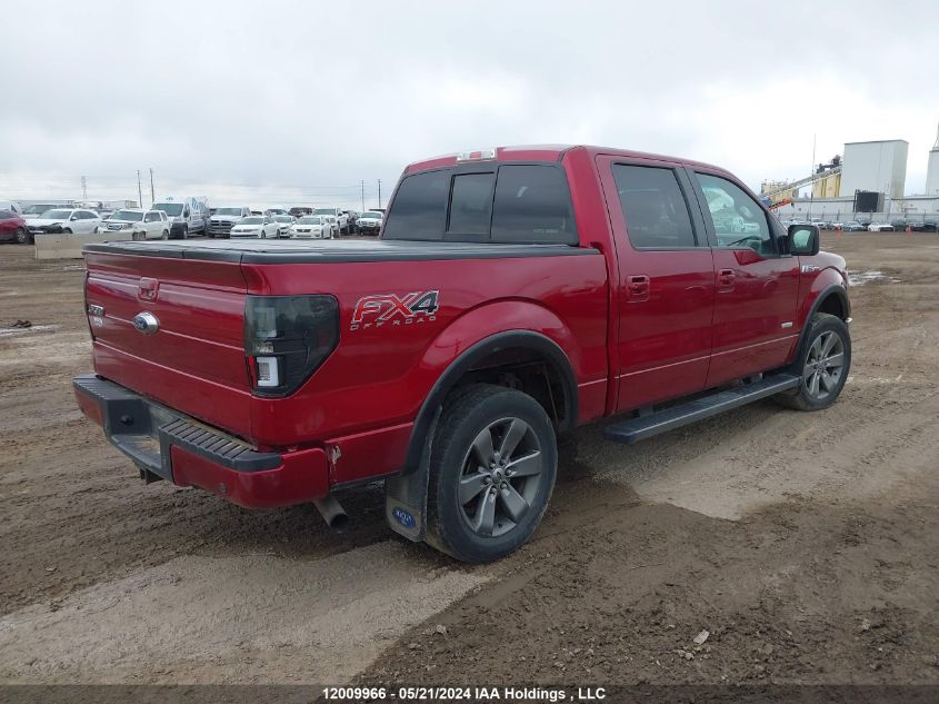 2014 Ford F150 Supercrew VIN: 1FTFW1ET7EKF83907 Lot: 12009966