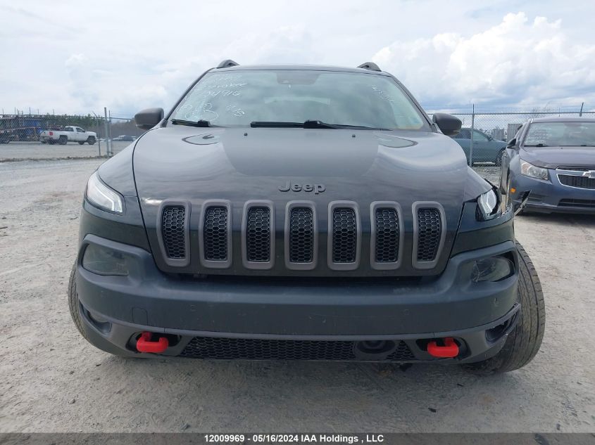 2015 Jeep Cherokee Trailhawk VIN: 1C4PJMBS9FW724910 Lot: 12009969