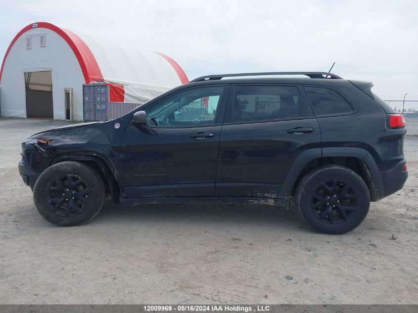 2015 Jeep Cherokee Trailhawk VIN: 1C4PJMBS9FW724910 Lot: 12009969