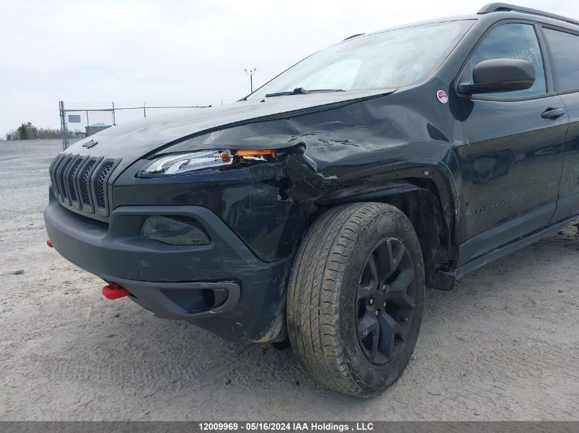 2015 Jeep Cherokee Trailhawk VIN: 1C4PJMBS9FW724910 Lot: 12009969