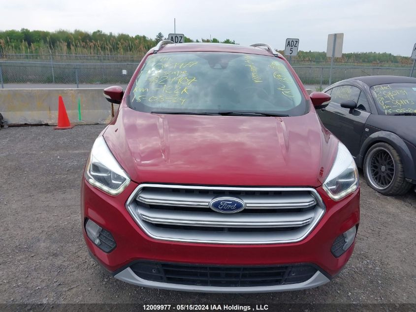 2017 Ford Escape VIN: 1FMCU0J93HUB24407 Lot: 12009977