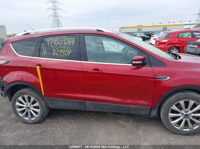 2017 Ford Escape VIN: 1FMCU0J93HUB24407 Lot: 12009977