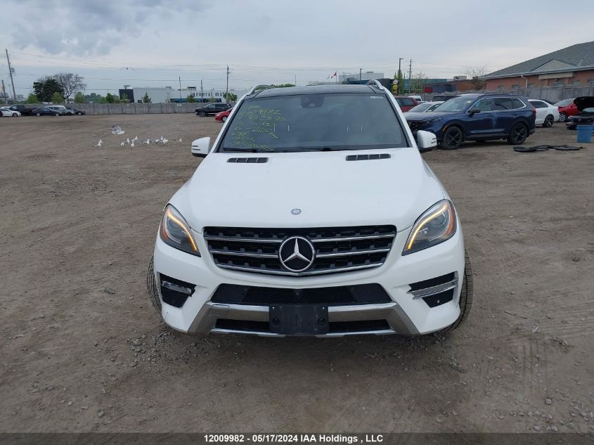 2014 Mercedes-Benz Ml-Class VIN: 4JGDA2EB1EA382380 Lot: 12009982