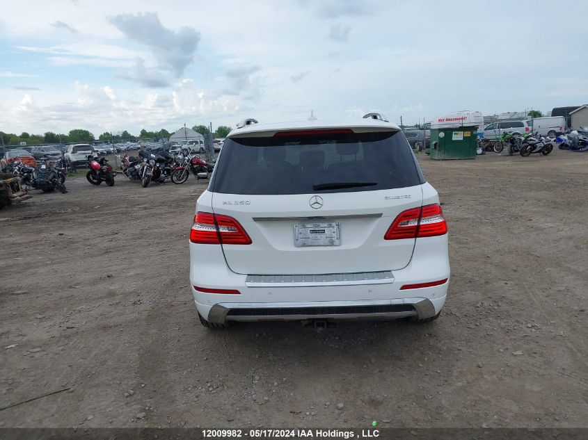 2014 Mercedes-Benz Ml-Class VIN: 4JGDA2EB1EA382380 Lot: 12009982