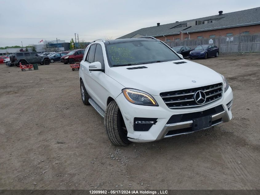 2014 Mercedes-Benz Ml-Class VIN: 4JGDA2EB1EA382380 Lot: 12009982