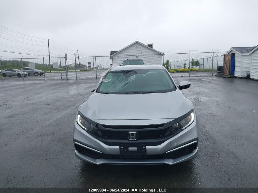 2020 Honda Civic VIN: 2HGFC2F57LH021896 Lot: 12009984