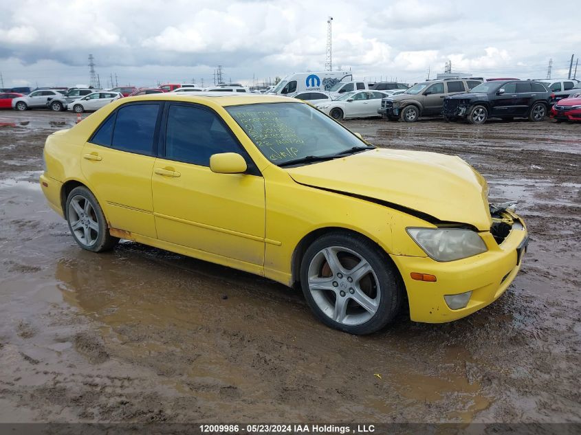 2001 Lexus Is 300 300 VIN: JTHBD182010004820 Lot: 12009986