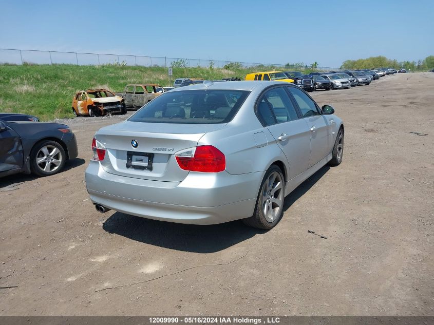 2008 BMW 3 Series VIN: WBAVC935X8K040589 Lot: 12009990