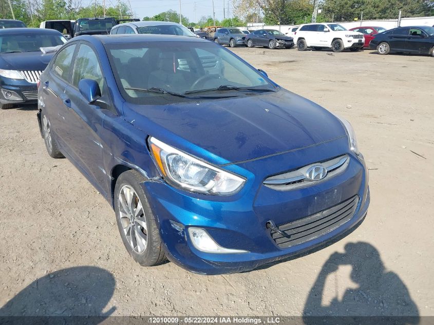 2017 Hyundai Accent Se VIN: KMHCT4AE4HU184591 Lot: 12010009