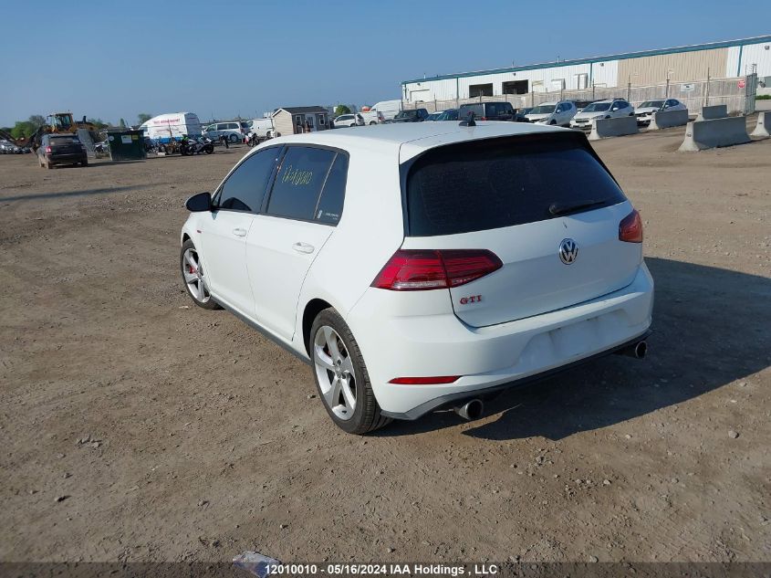 2020 Volkswagen Golf Gti VIN: 3VW5T7AU9LM004215 Lot: 12010010