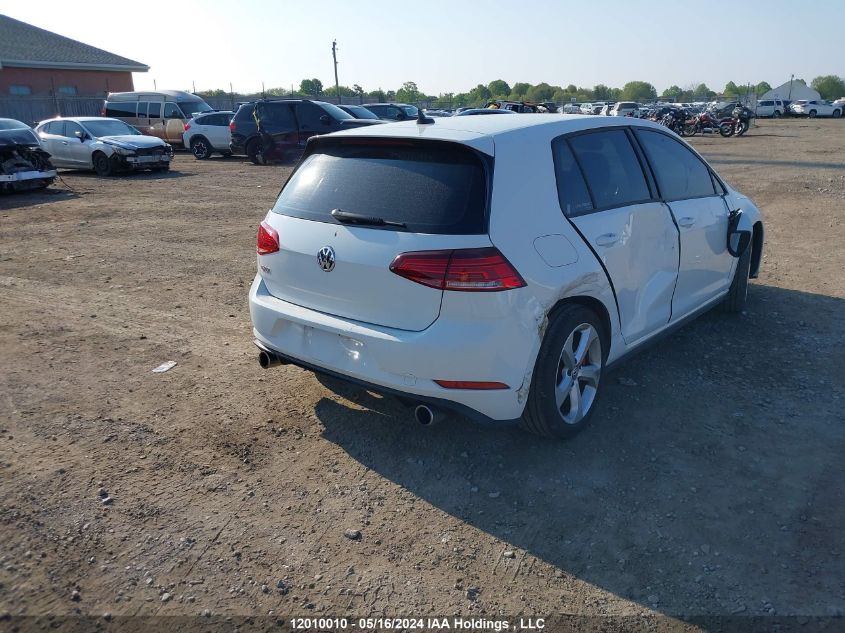 2020 Volkswagen Golf Gti VIN: 3VW5T7AU9LM004215 Lot: 12010010