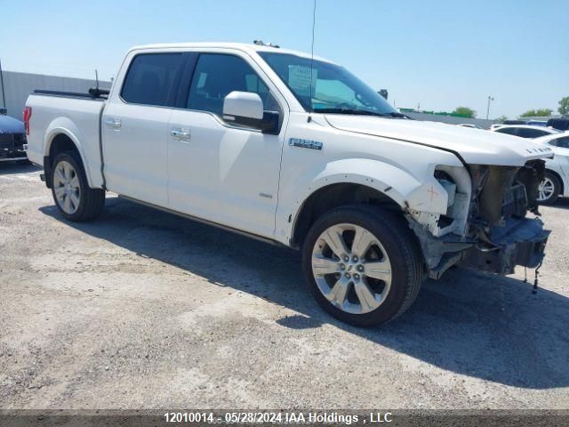 2017 Ford F-150 Limited VIN: 1FTEW1EGXHFA37064 Lot: 12010014