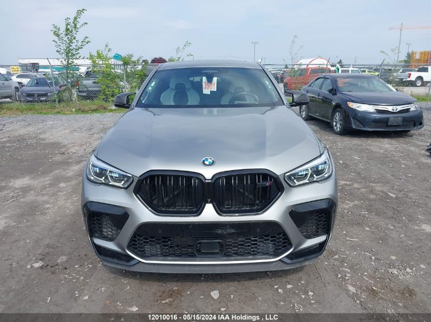 2022 BMW X6 M/M Competition VIN: 5YMCY0C06N9K70250 Lot: 12010016