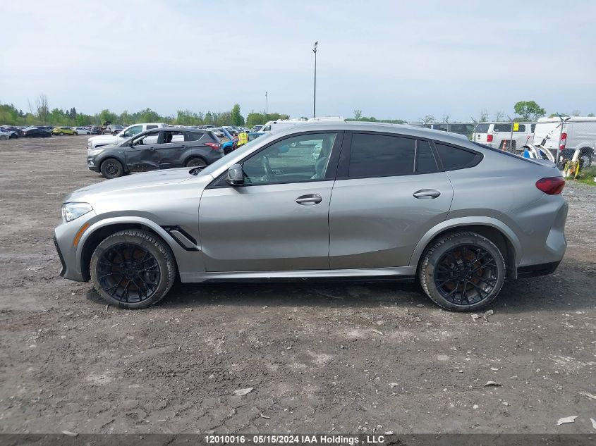 2022 BMW X6 M/M Competition VIN: 5YMCY0C06N9K70250 Lot: 12010016