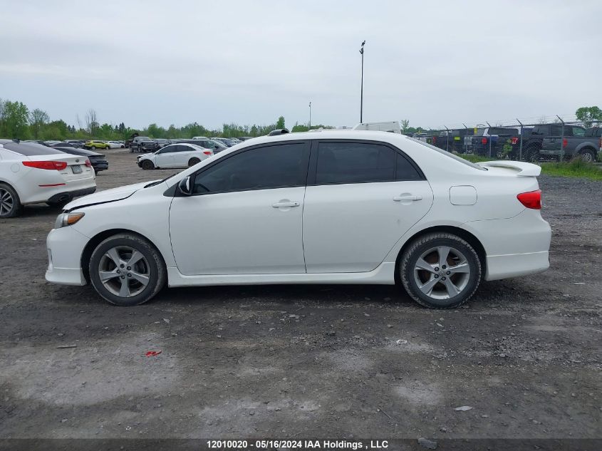 2011 Toyota Corolla Le VIN: 2T1BU4EE8BC575948 Lot: 12010020