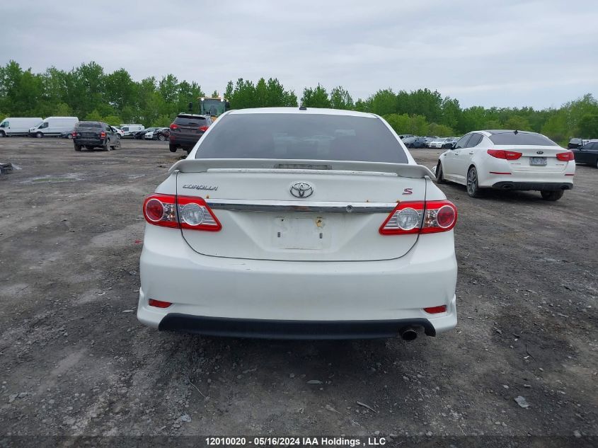 2011 Toyota Corolla Le VIN: 2T1BU4EE8BC575948 Lot: 12010020