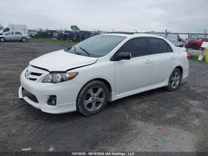 2011 Toyota Corolla Le VIN: 2T1BU4EE8BC575948 Lot: 12010020