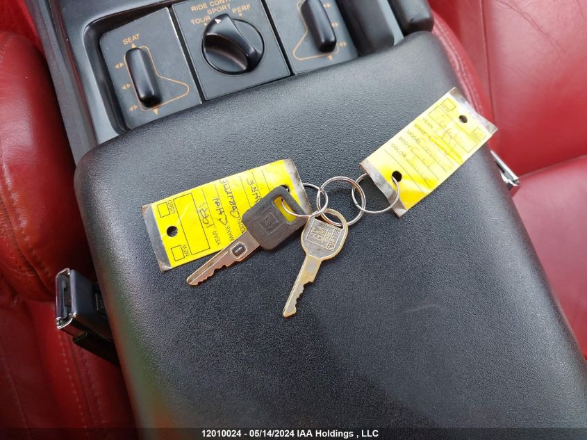 1991 Chevrolet Corvette VIN: 1G1YY338XM5107184 Lot: 12010024