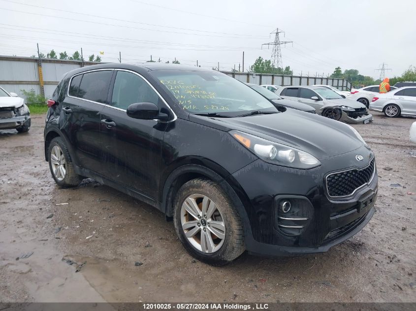 2019 Kia Sportage Lx VIN: KNDPM3AC6K7498034 Lot: 12010025