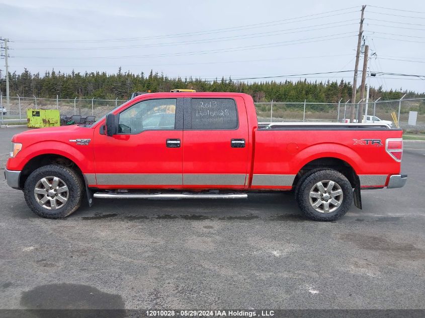 2013 Ford F-150 Xlt VIN: 1FTFW1EF7DFA76300 Lot: 12010028