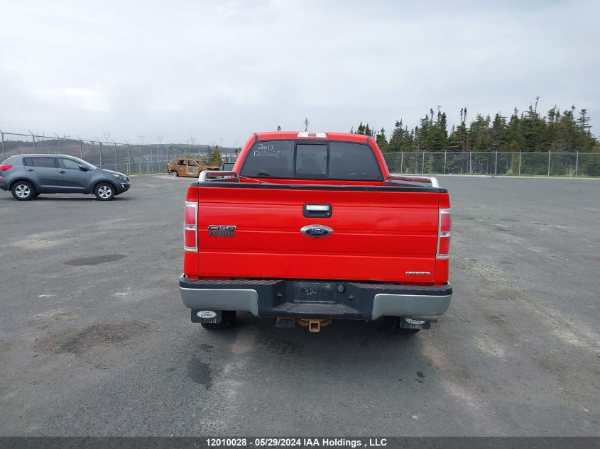 2013 Ford F-150 Xlt VIN: 1FTFW1EF7DFA76300 Lot: 12010028