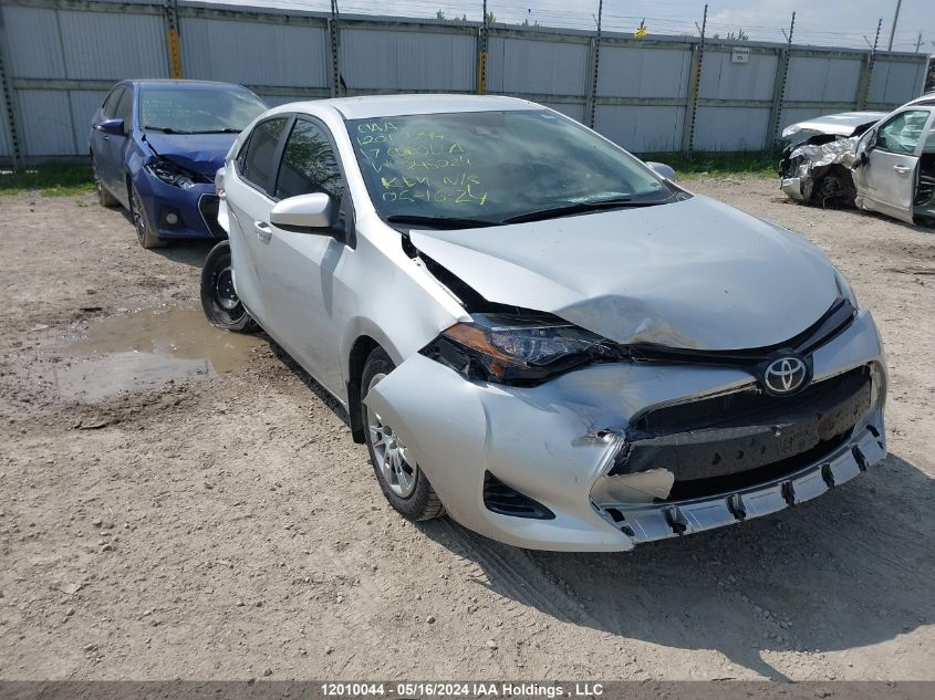 2017 Toyota Corolla L/Le/Xle/Se/Xse VIN: 2T1BURHE3HC845024 Lot: 12010044