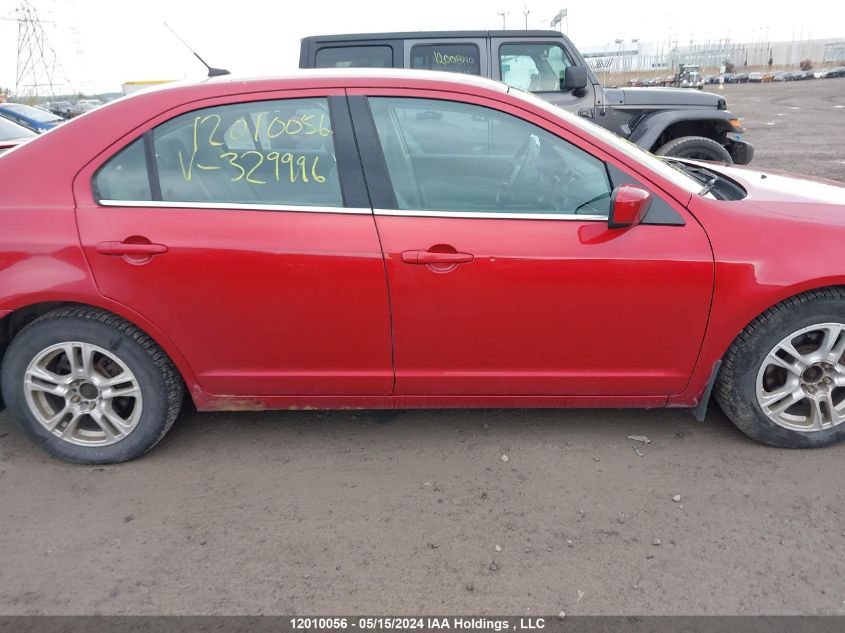 2010 Ford Fusion Sel VIN: 3FAHP0JA1AR329996 Lot: 12010056