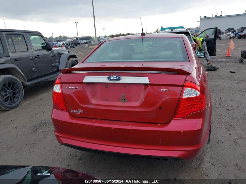 2010 Ford Fusion Sel VIN: 3FAHP0JA1AR329996 Lot: 12010056
