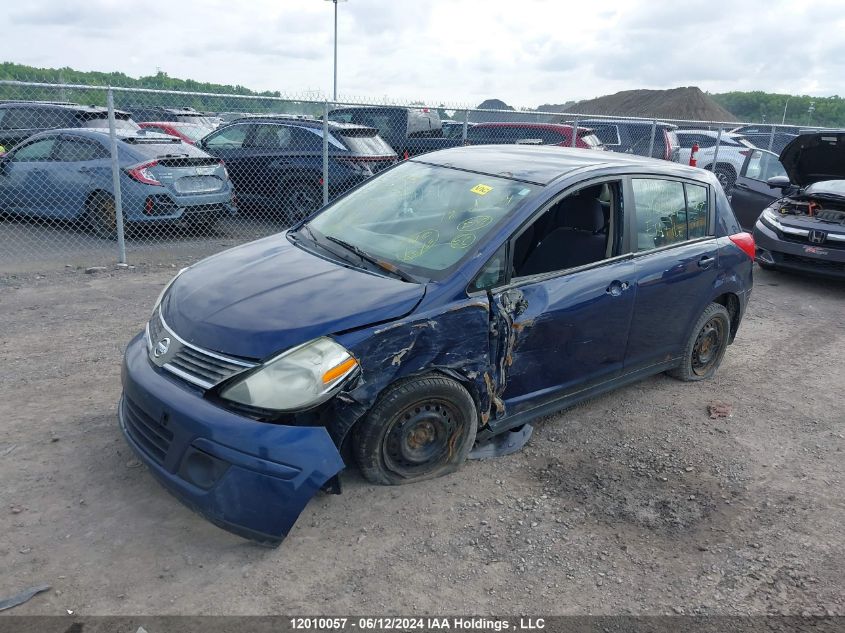 2008 Nissan Versa VIN: 3N1BC13E58L444067 Lot: 12010057