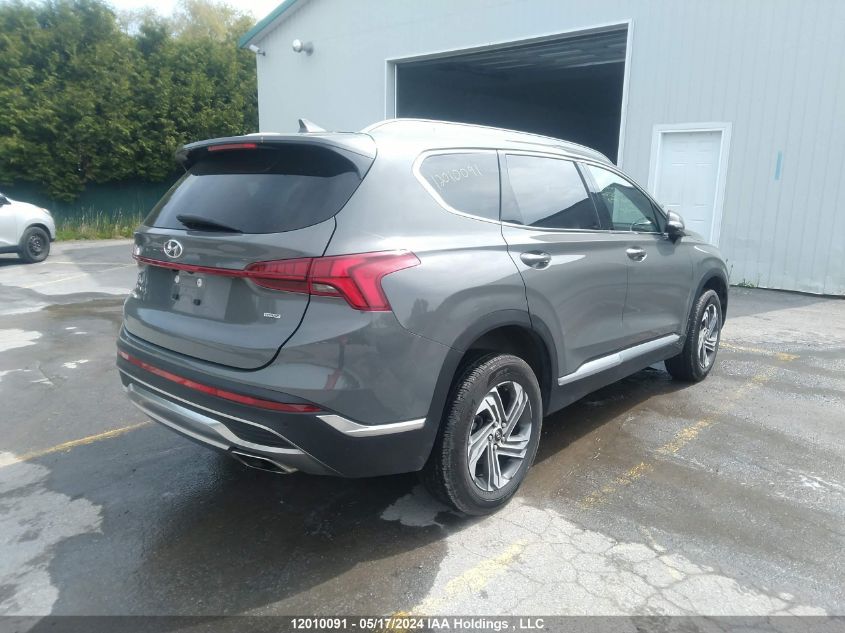 2022 Hyundai Santa Fe Sel VIN: 5NMS3DAJ1NH452741 Lot: 12010091