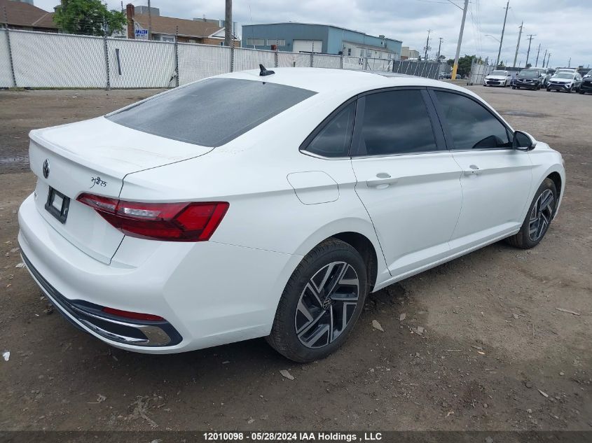 2024 Volkswagen Jetta VIN: 3VWGM7BU2RM039370 Lot: 12010098