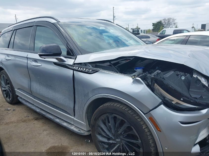 2023 Lincoln Aviator Reserve VIN: 5LM5J7XC4PGL02025 Lot: 12010101