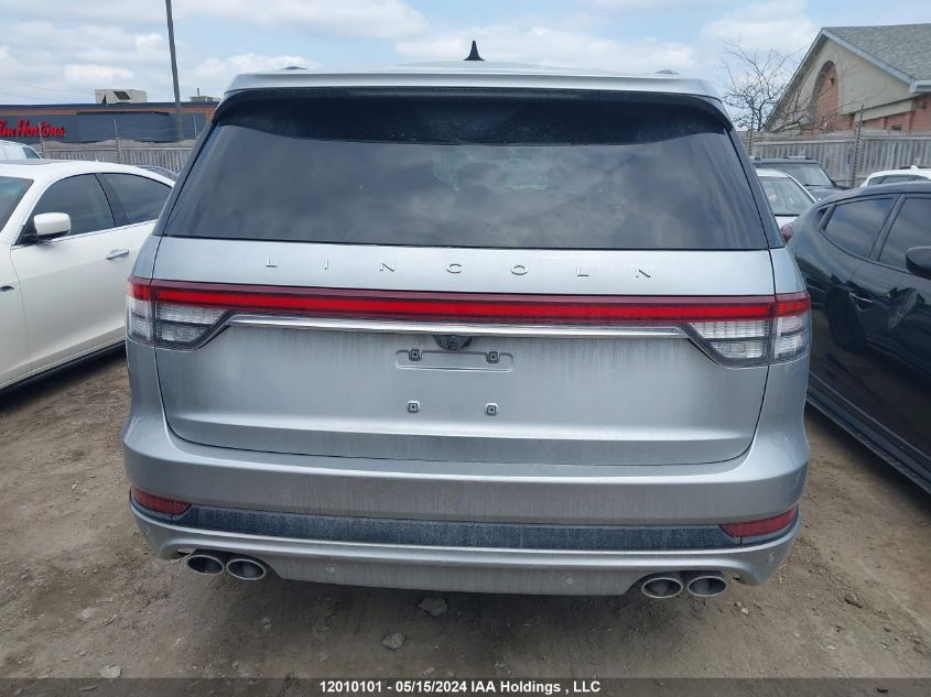 2023 Lincoln Aviator Reserve VIN: 5LM5J7XC4PGL02025 Lot: 12010101