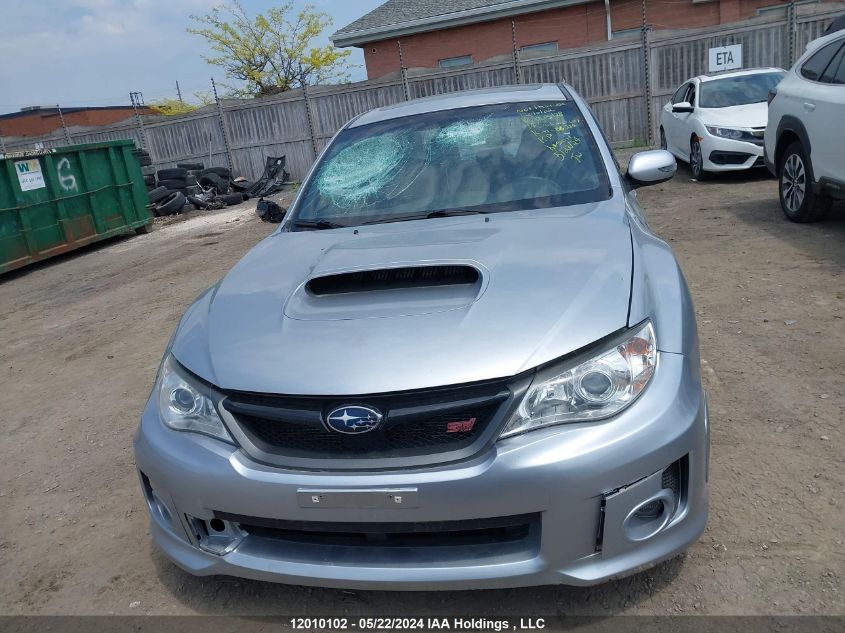 2014 Subaru Wrx VIN: JF1GV8H62EL003128 Lot: 12010102