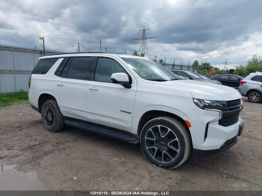 2021 Chevrolet Tahoe VIN: 1GNSKRKD3MR245732 Lot: 12010110