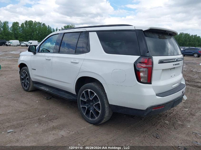 2021 Chevrolet Tahoe VIN: 1GNSKRKD3MR245732 Lot: 12010110