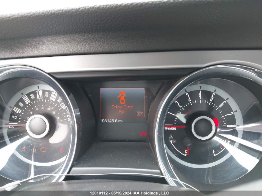 2013 Ford Mustang VIN: 1ZVBP8AM8D5212235 Lot: 12010112