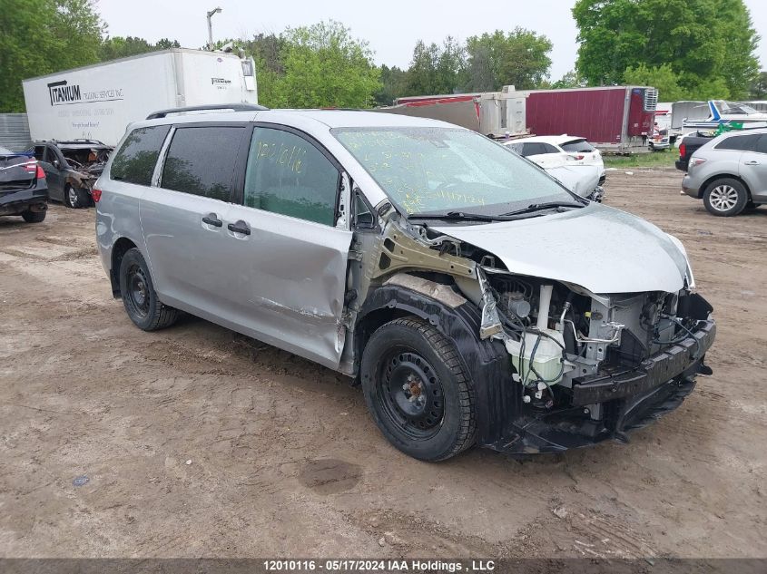 2020 Toyota Sienna Ce 7-Passenger VIN: 5TDZZ3DC1LS063340 Lot: 12010116