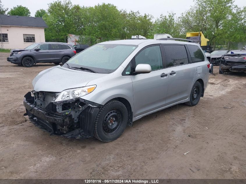 2020 Toyota Sienna Ce 7-Passenger VIN: 5TDZZ3DC1LS063340 Lot: 12010116