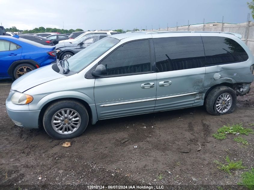 2001 Chrysler Town & Country VIN: 2C8GP64L61R296116 Lot: 12010124