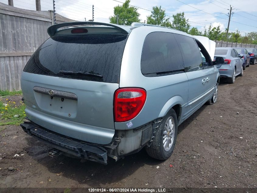 2001 Chrysler Town & Country VIN: 2C8GP64L61R296116 Lot: 12010124